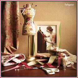 Пазл: Серия Уголок модистки