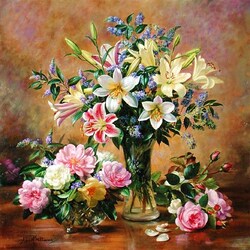 Пазл: Цветы