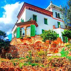 Пазл: Домик на холме