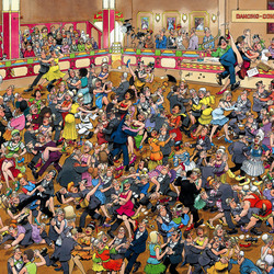 Пазл: Танцы, танцы, танцы...