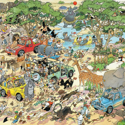 Пазл: Сафари на джипах