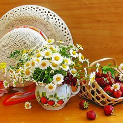 Пазл: Клубничное настроение