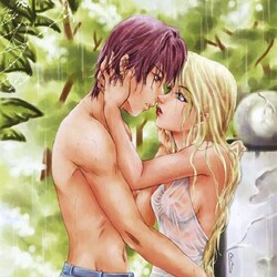 Пазл: Под дождем