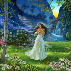 Пазл: Лесная фея