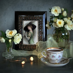 Пазл: Чайные розы