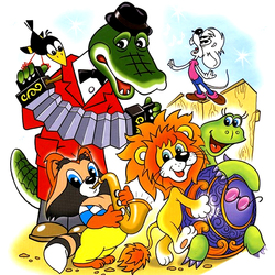 Пазл: Герои любимых мультфильмов