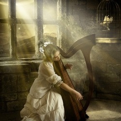 Пазл: Птица в клетке