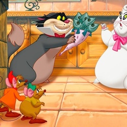 Пазл: Влюбленный кот