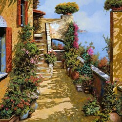 Пазл: Красивая терраса