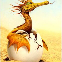 Пазл: Dragon Hatchling / Детеныш дракона