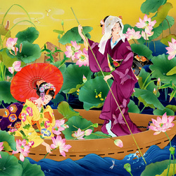 Пазл: За цветами