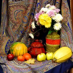 Пазл: Осенний натюрморт 