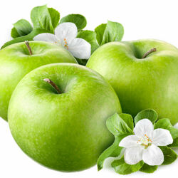 Пазл: Зеленые яблоки