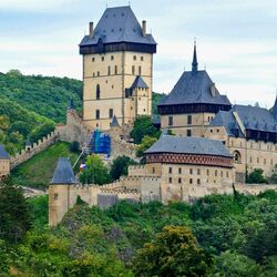 Пазл: Замок Карлштейн