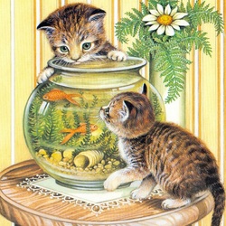 Пазл: Рыбки в опасности