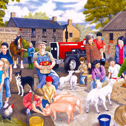 Пазл: На ферме