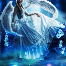 Пазл: Лунный ангел