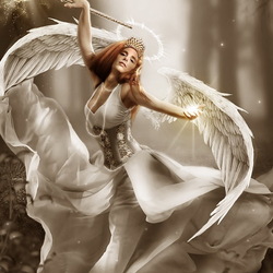 Пазл: Белый ангел