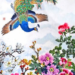 Пазл: Любимые птицы Геры