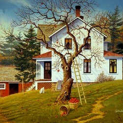 Пазл: Последние яблоки