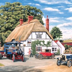 Пазл: У железной дороги