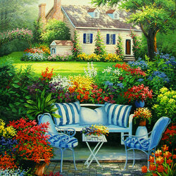 Пазл: В саду