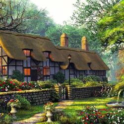 Пазл: Старый коттедж