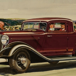 Пазл: Ретро автомобиль