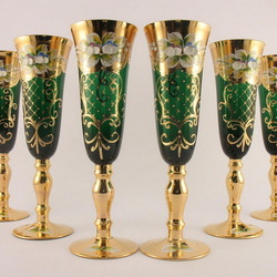 Пазл: Фужеры для шампанского