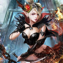 Пазл: Эльфийская ведьма