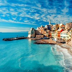 Пазл: Приморский городок