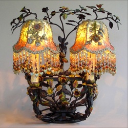 Пазл: Вышитые абажуры