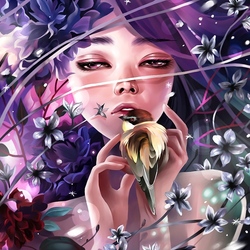 Пазл: Маленькая птичка