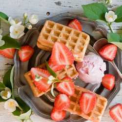 Пазл: Вафли