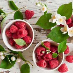 Пазл: Свежая малинка