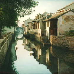 Пазл: Чжоучжуан - Венеция Востока