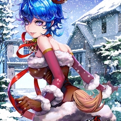 Пазл: Рождественский олень