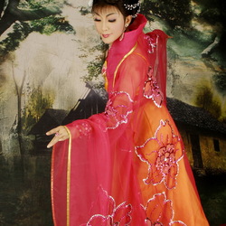 Пазл: Девушка в китайском костюме