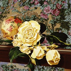 Пазл: Натюрморт с розами