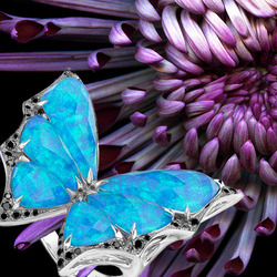 Пазл: Цветы и драгоценности