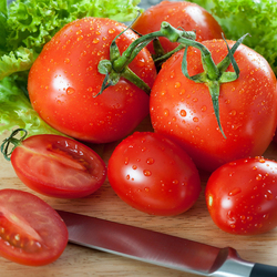 Пазл: Сочные спелые томаты