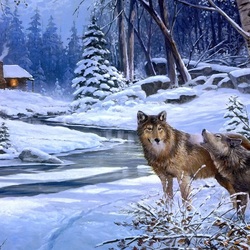 Пазл: Волчий разговор