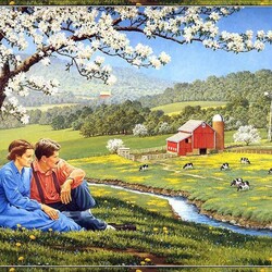 Пазл: Весенняя прогулка