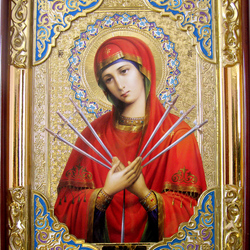 Пазл: Икона Божией Матери Семистрельная