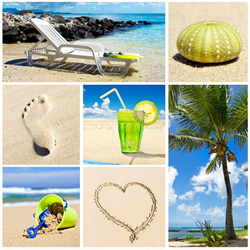 Пазл: Солнечный пляж