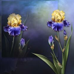 Пазл: Ирисы