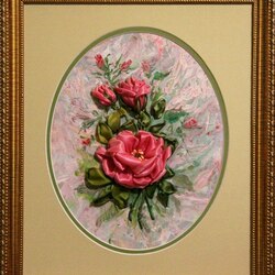 Пазл: Шелковые розы