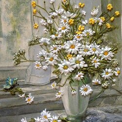 Пазл: Ромашки