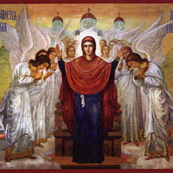 Пазл: Икона Божьей Матери 