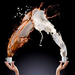 Пазл: Кофе и молоко